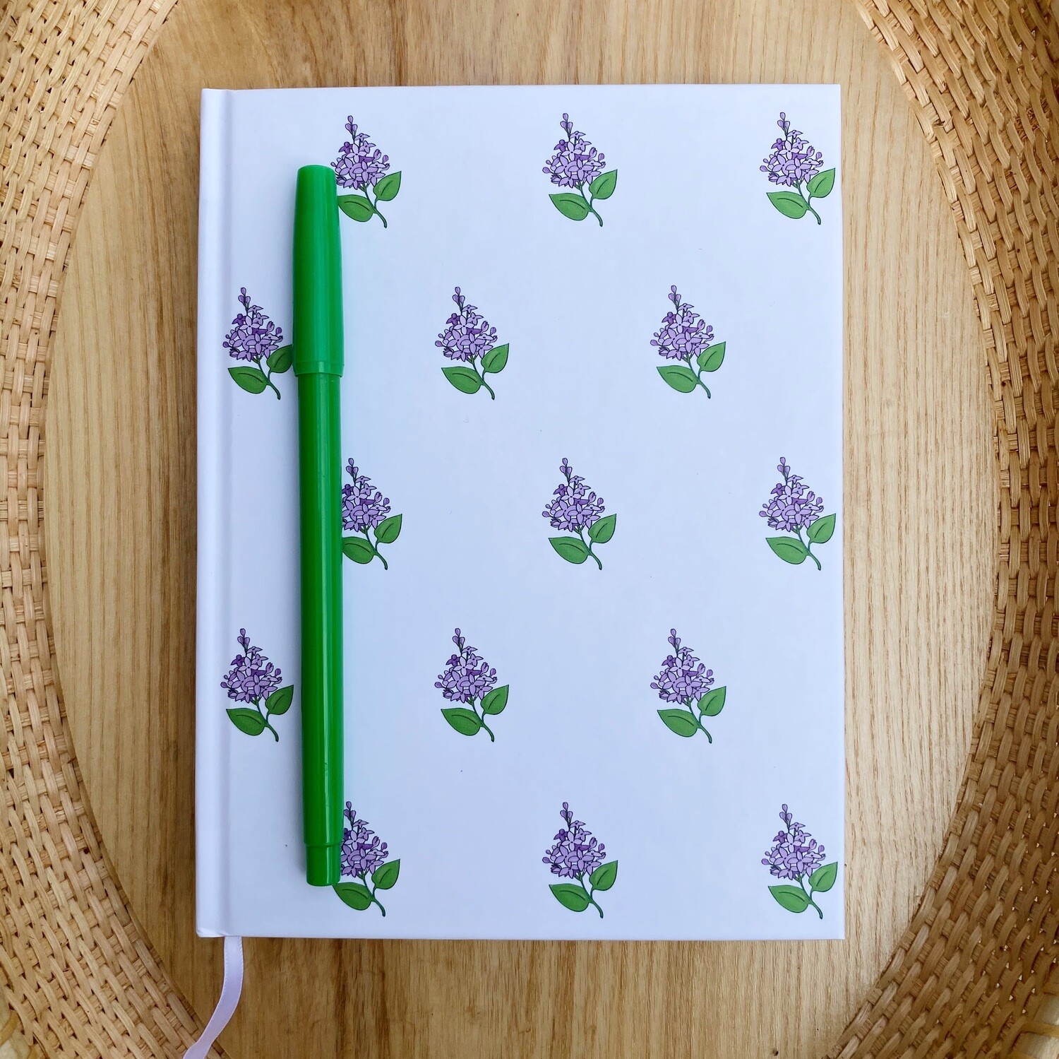 Hardback Notebook, Lilac