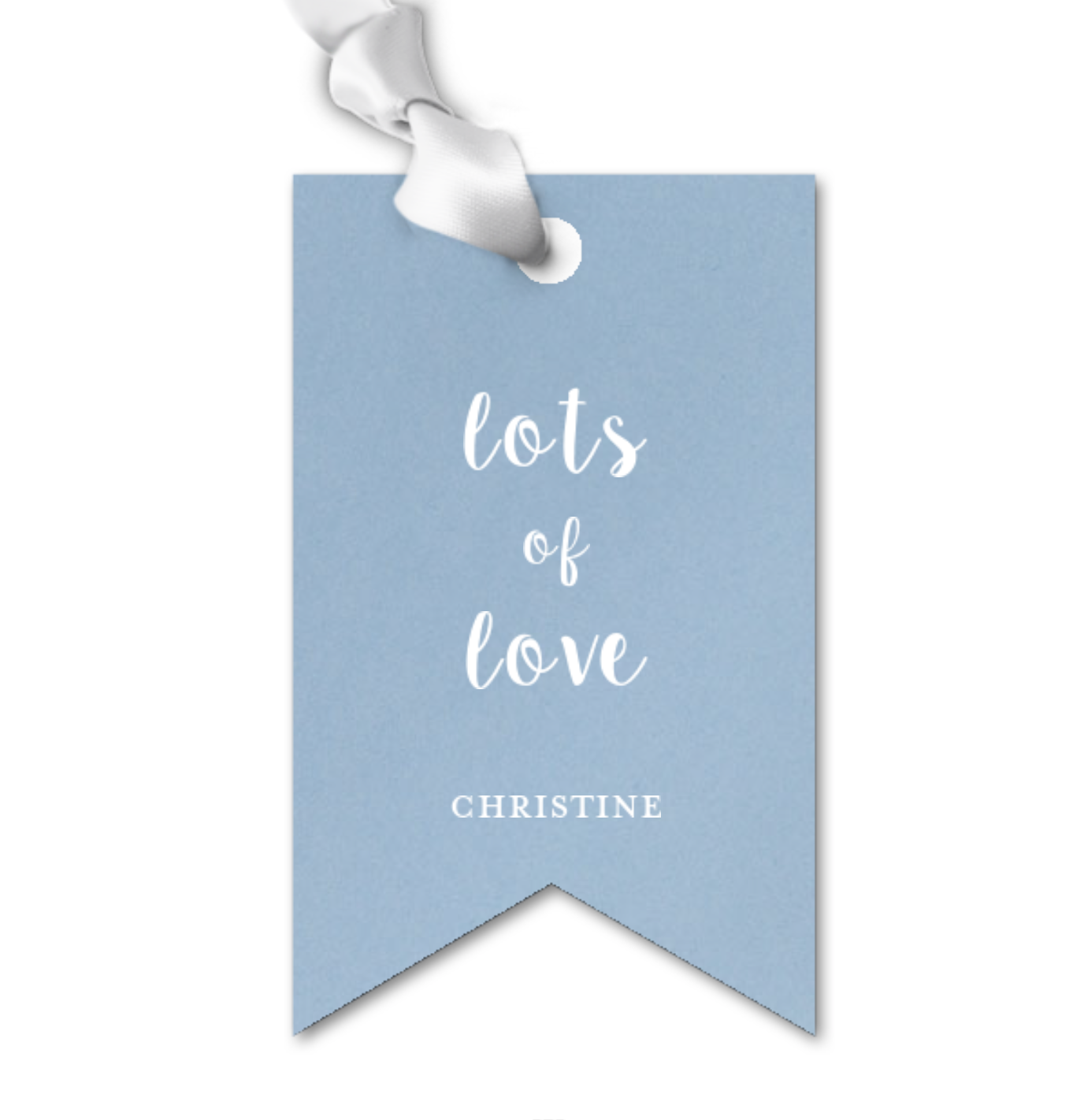 Gift Tag, lots of love