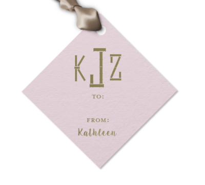Gift Tag, Bamboo