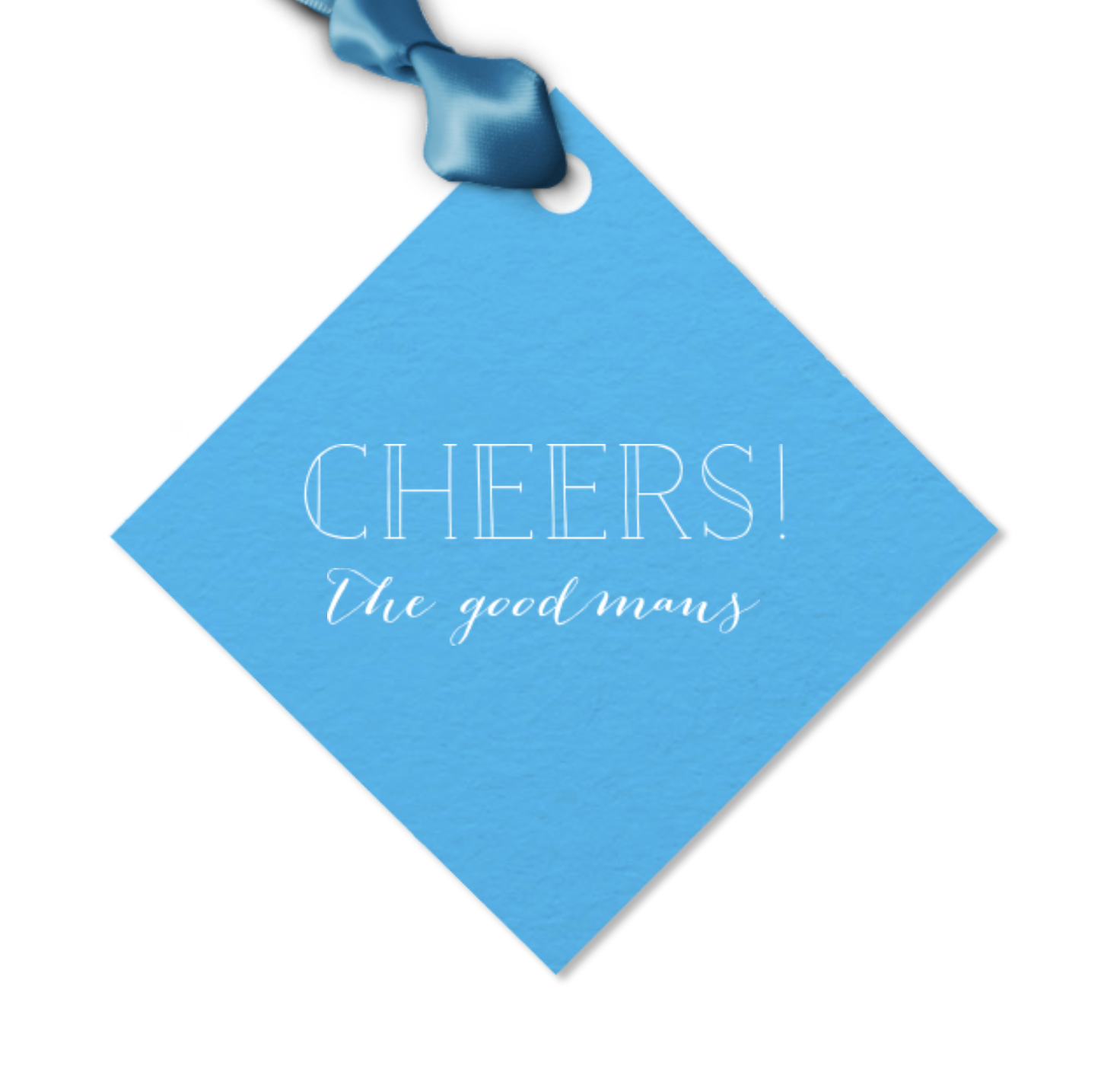 Gift Tag, Cheers