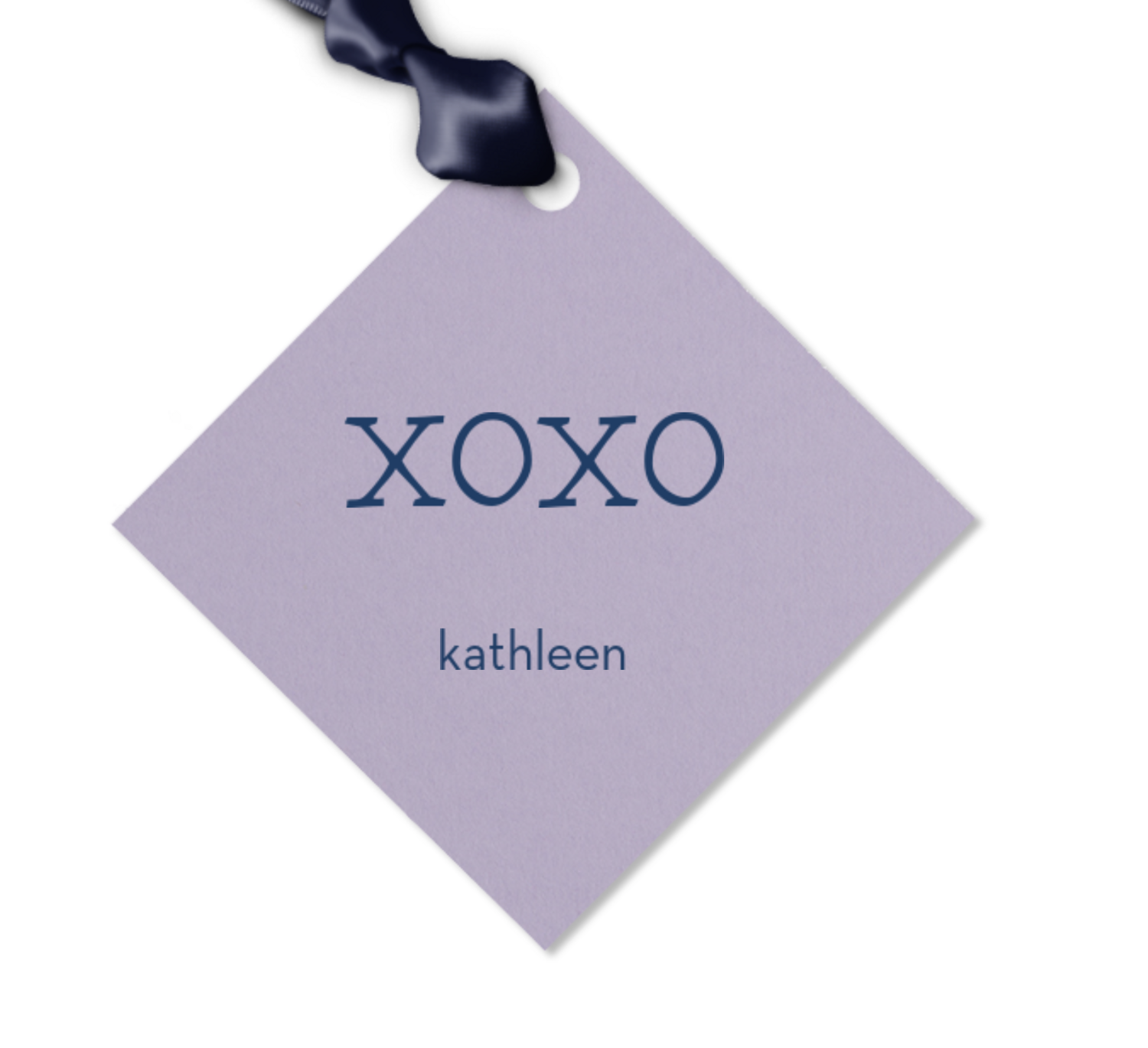 Gift Tag, XOXO