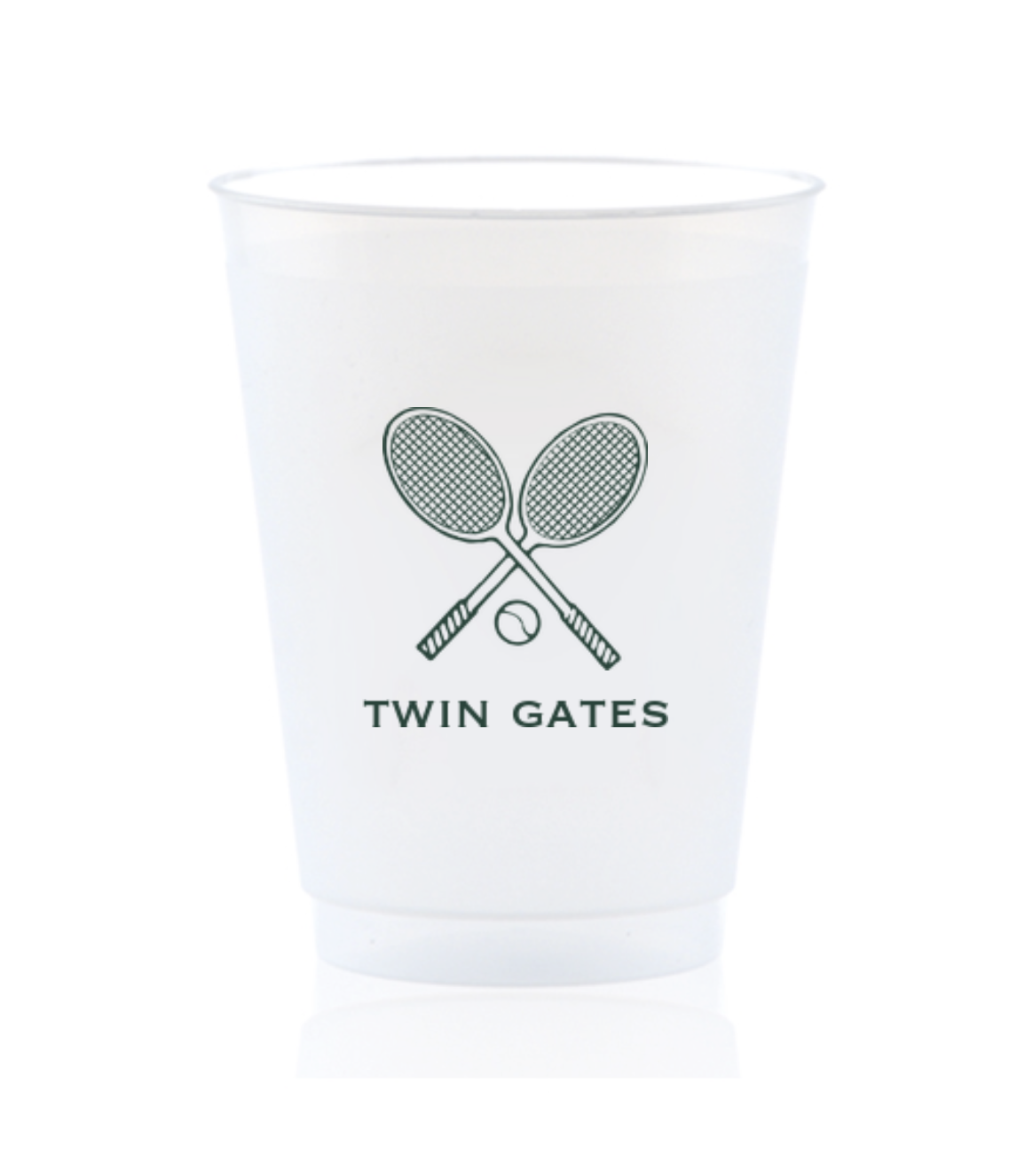 Custom Shatterproof Cups - Tennis