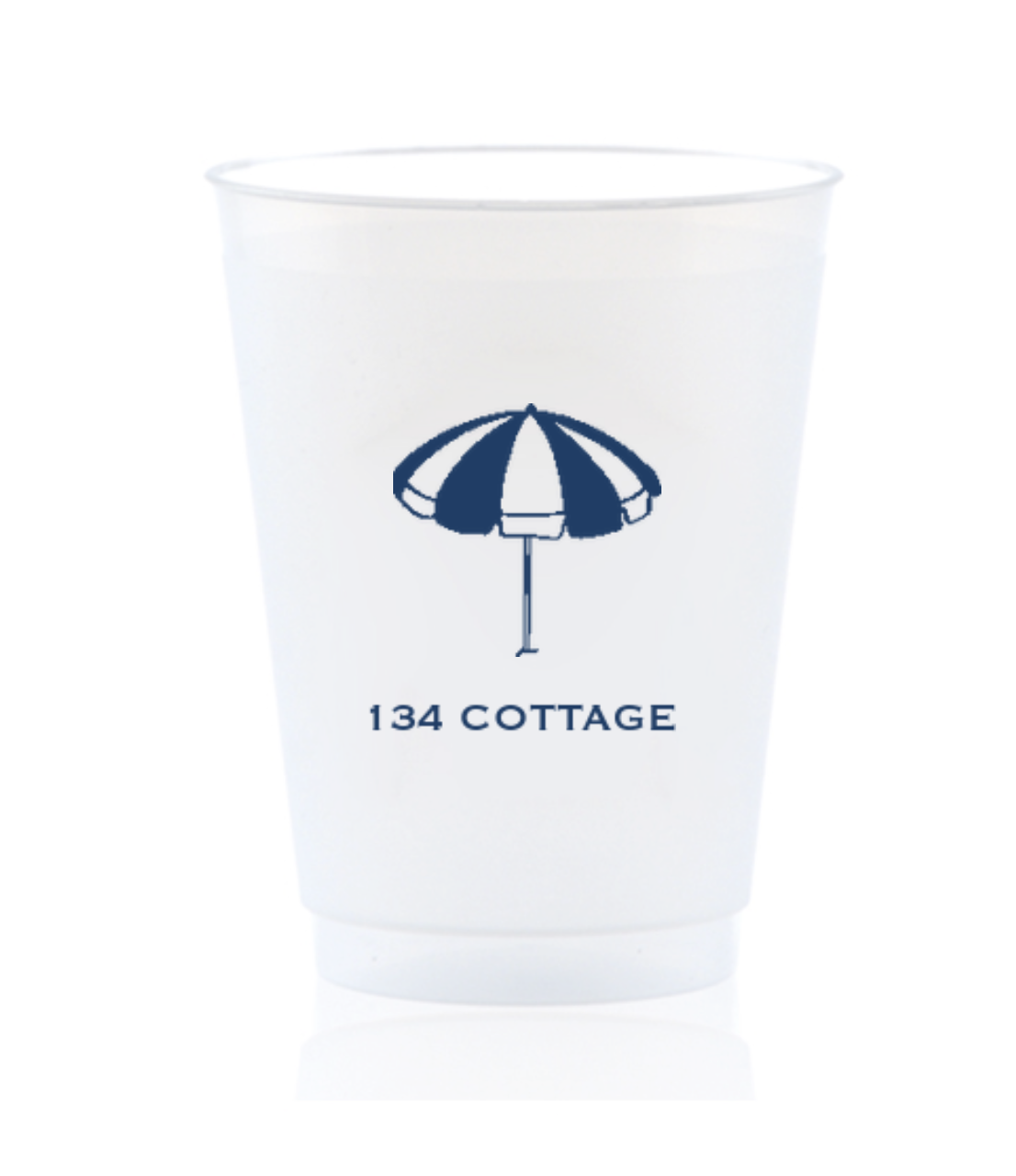 Custom Shatterproof Cups - Beach Umbrella