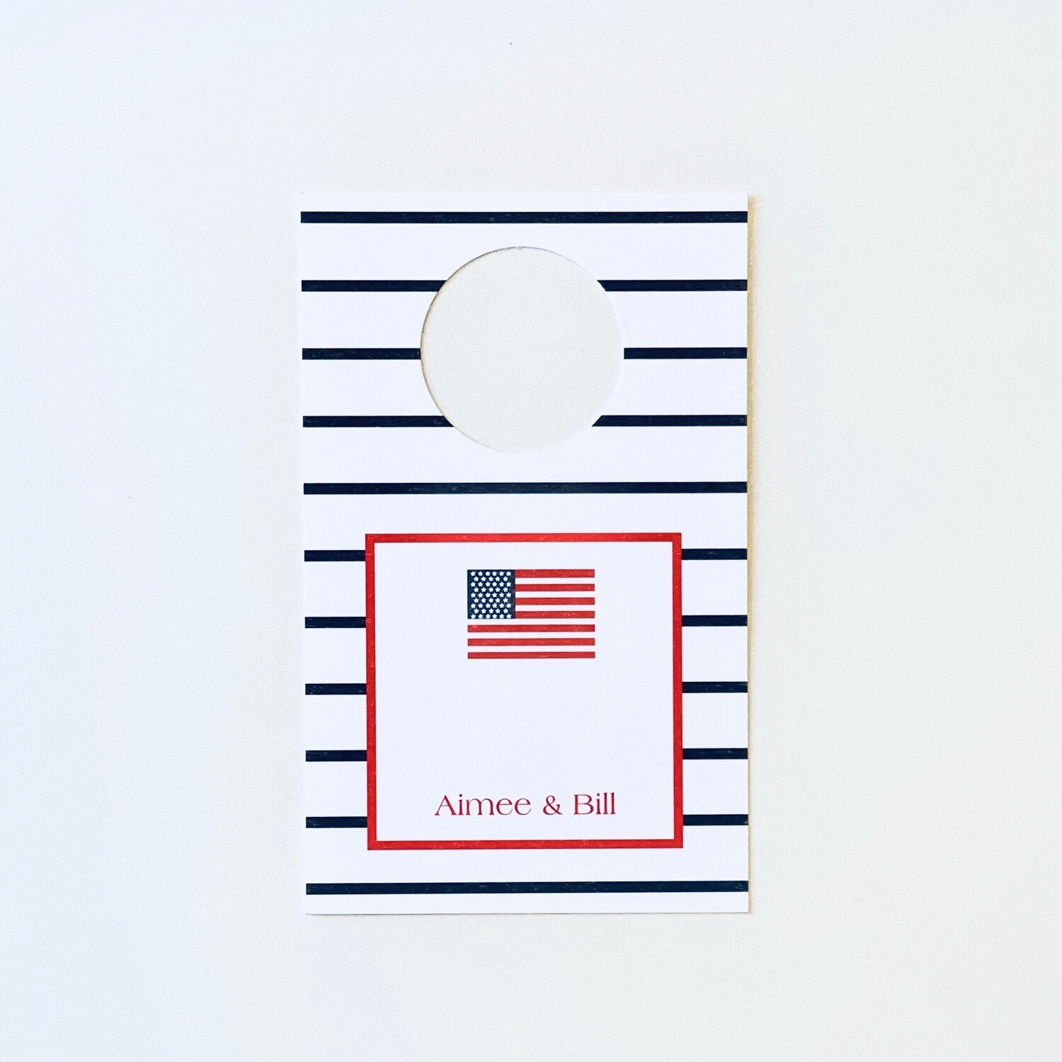 Wine Tag - American Flag