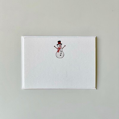 Gift Enclosures - Snowman
