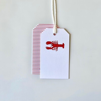 Gift Tag - Lobster