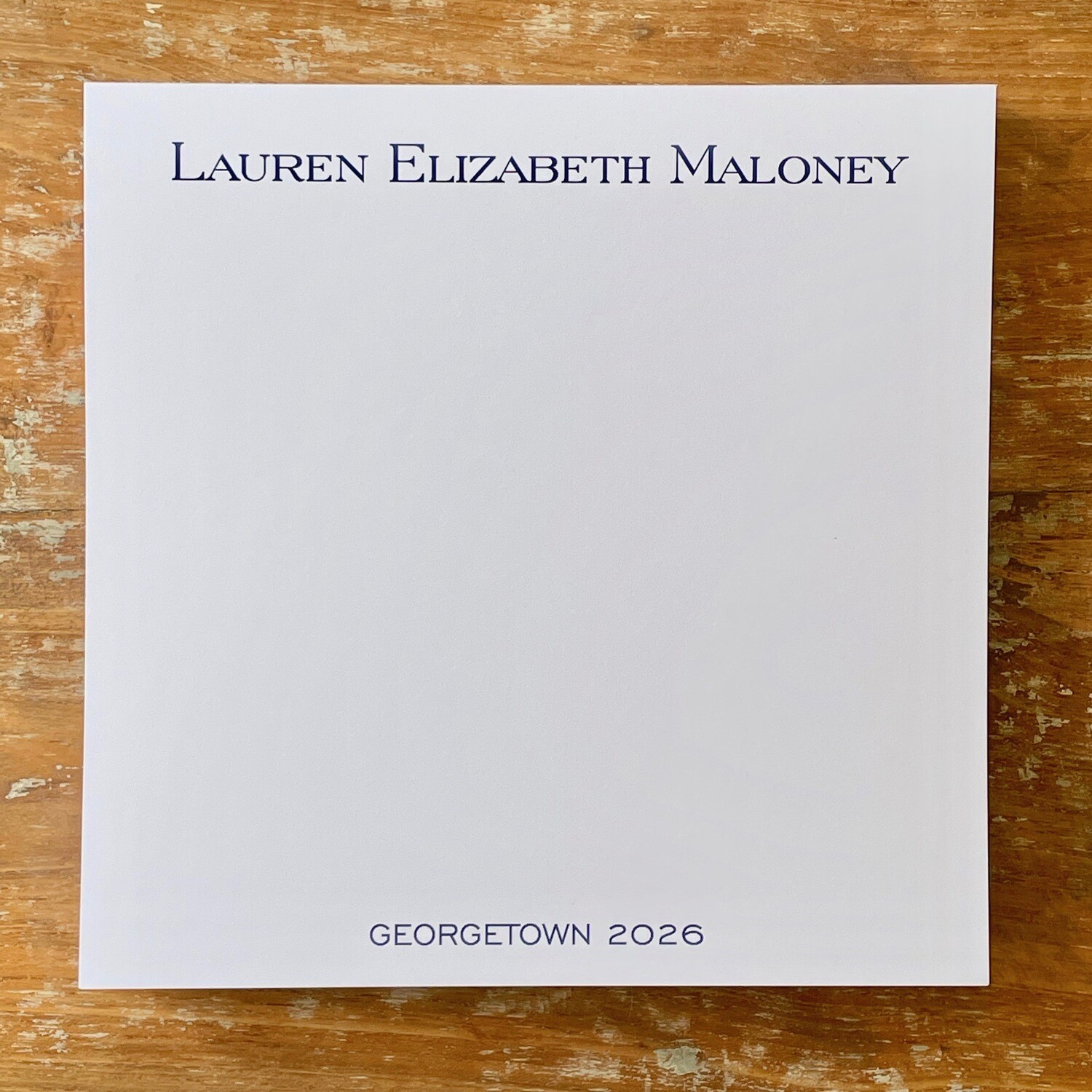 Custom Notepad - Graduation