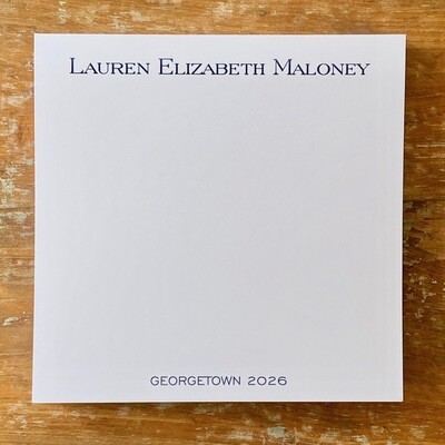 Custom Notepad - Graduation