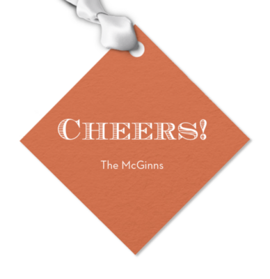 Gift Tag, Cheers 21