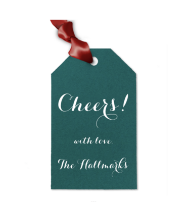 Gift Tag, Cheers 5