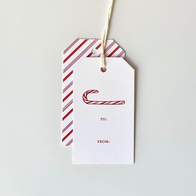 Gift Tag - Candy Cane