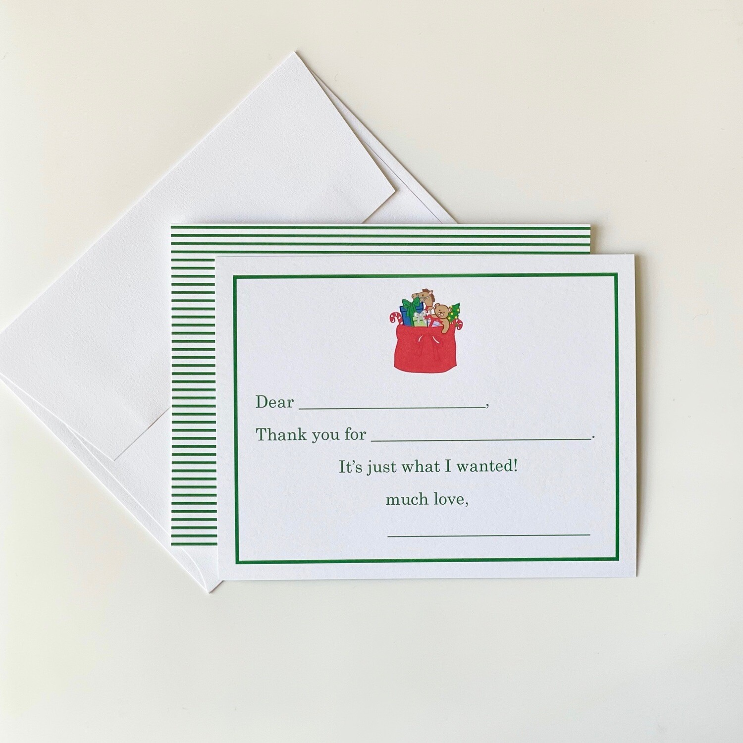 Santa&#39;s Toy Bag - Fill In