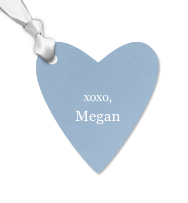 Gift Tag, Heart