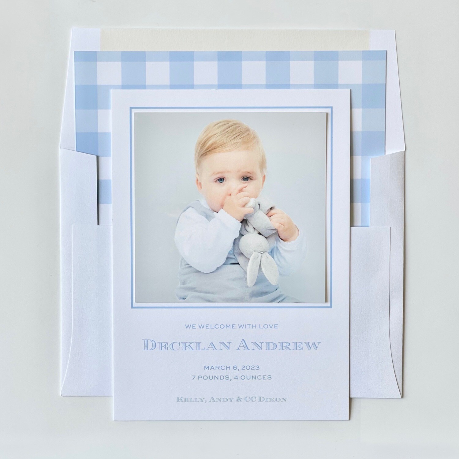 Decklan Birth Announcement