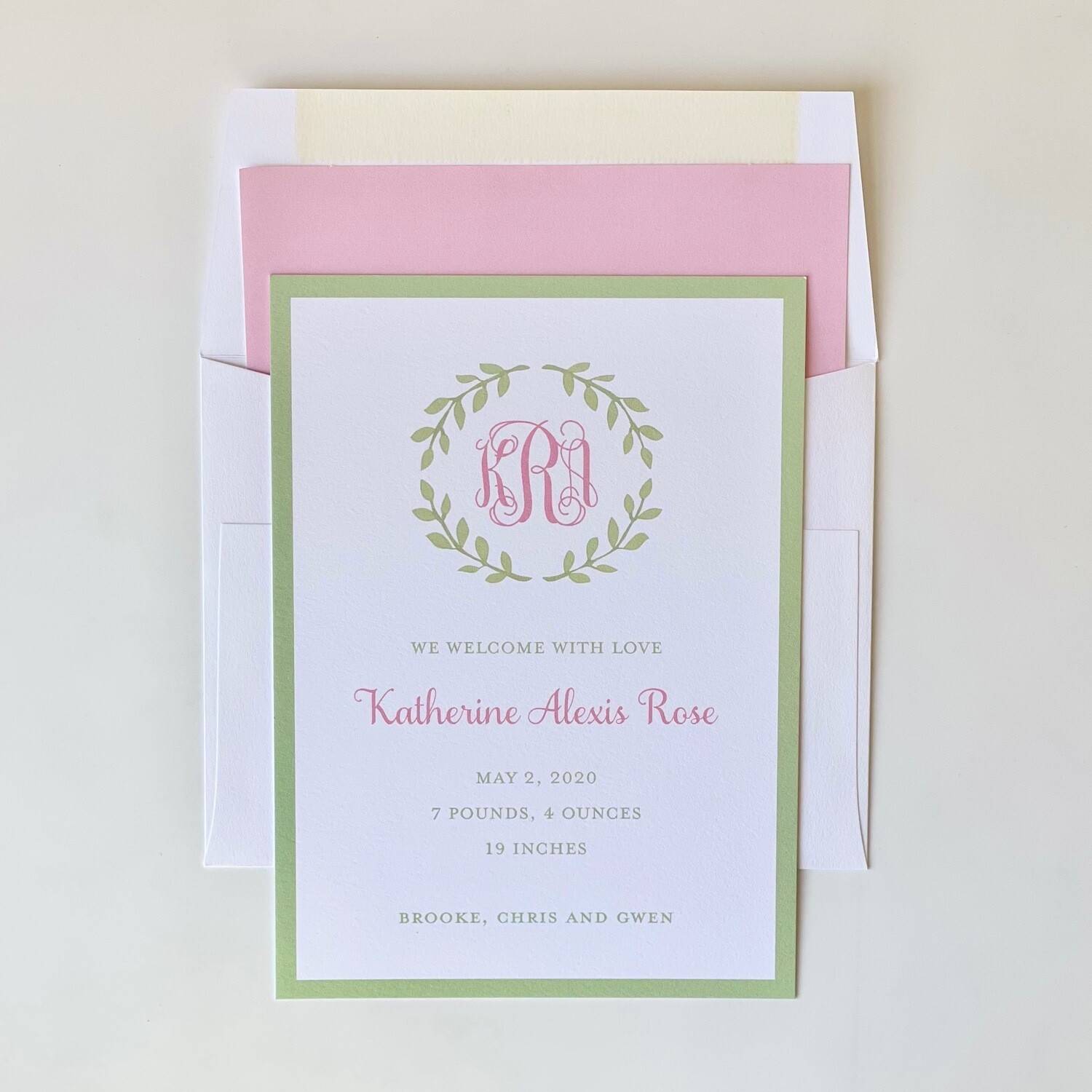 Rose - Birth Announcement