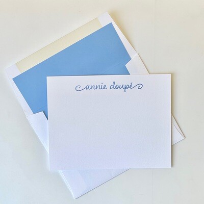 Simple script - stationery