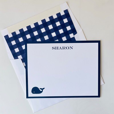 Baby Whale - stationery