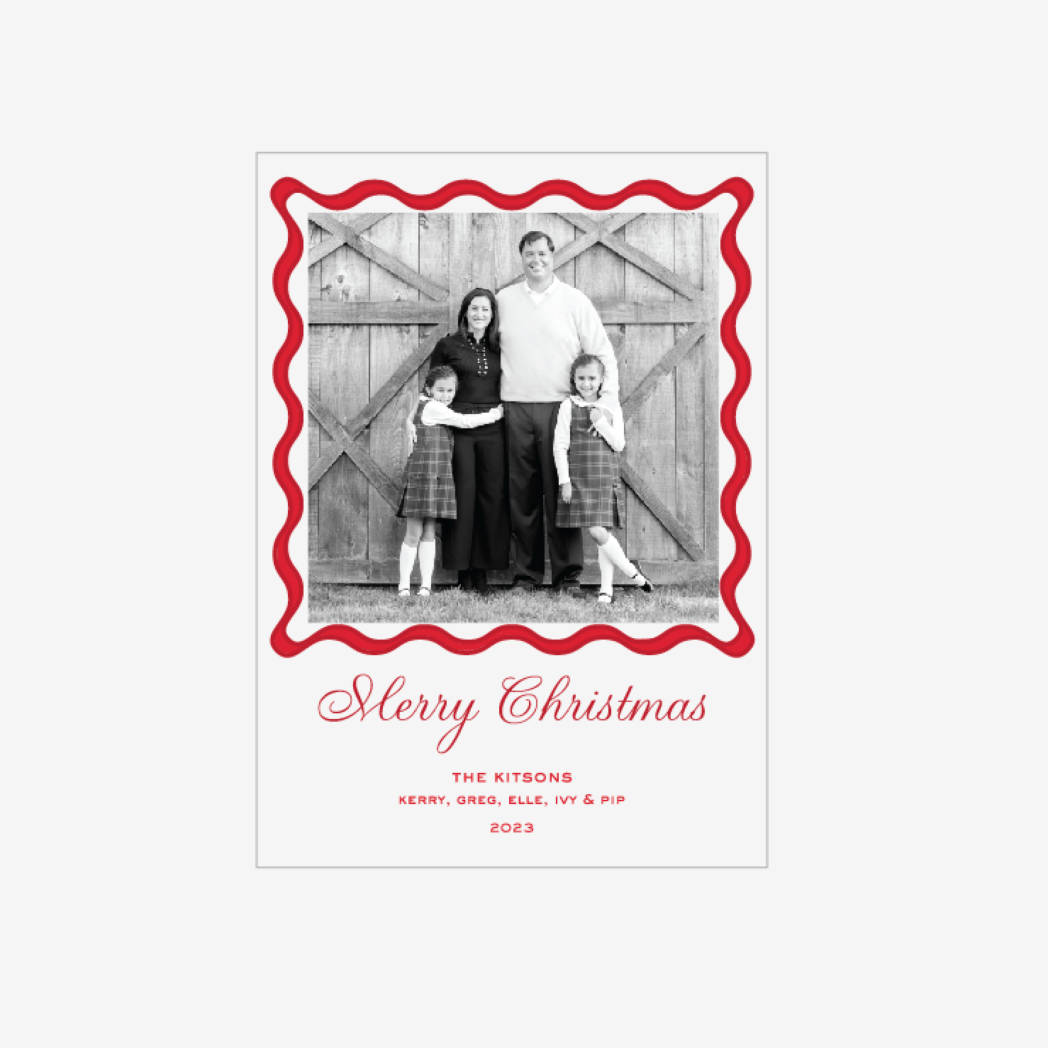 Holiday Ribbon, Red