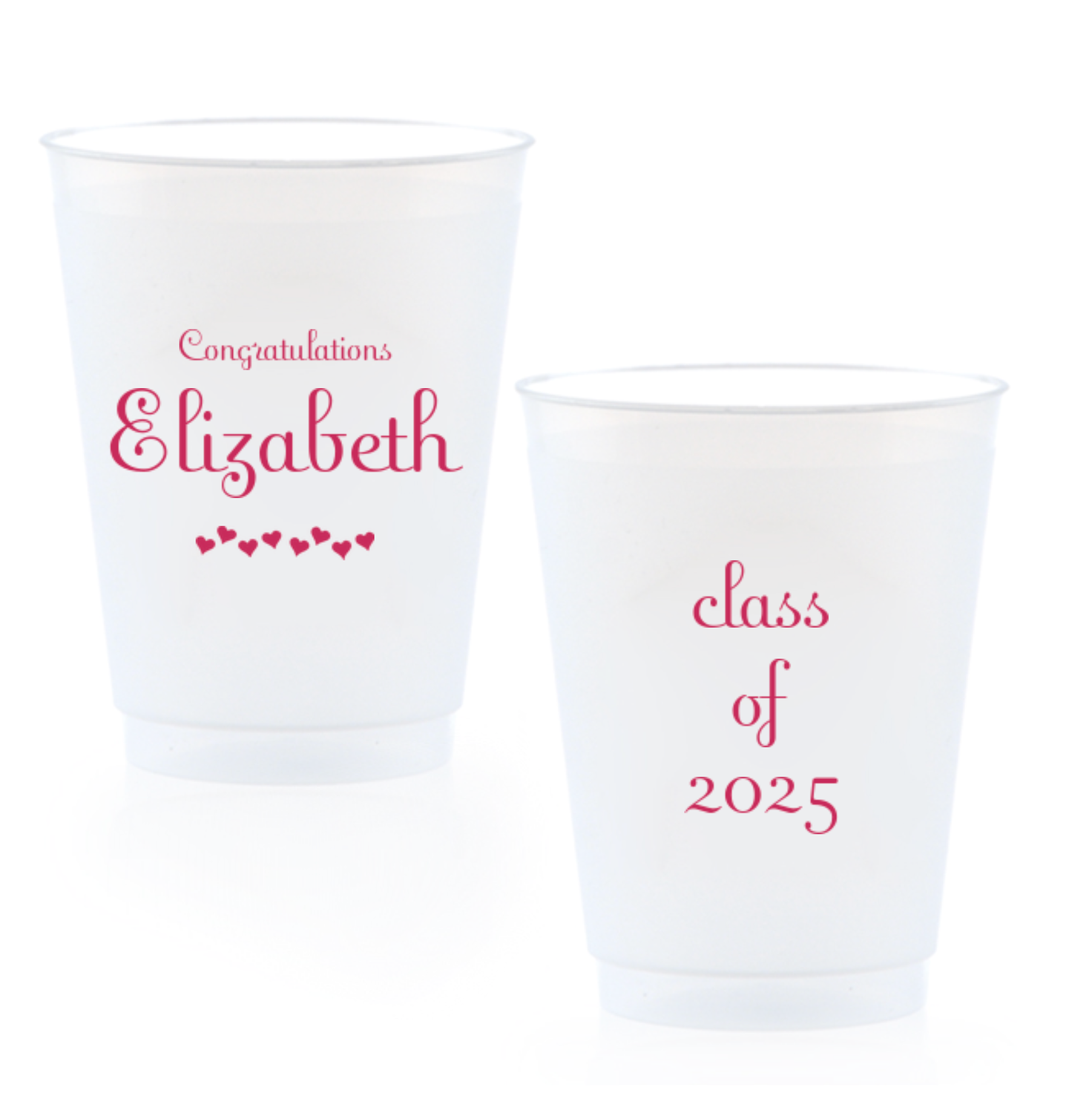 Custom Shatterproof Cups - Elizabeth