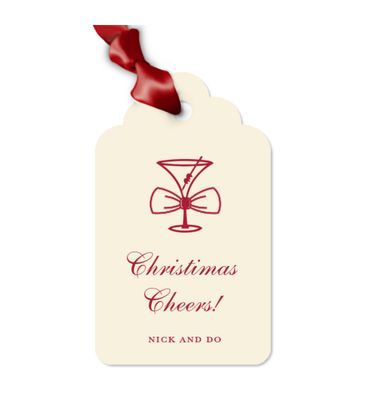 Gift Tag, Arch, Christmas Cheers!