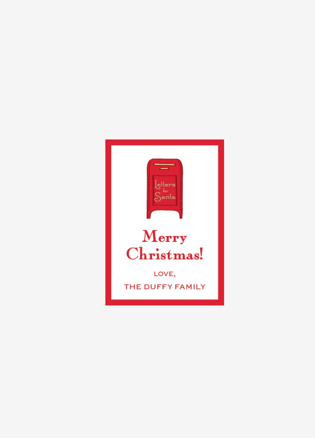 Letters To Santa - Personalized Gift Stickers