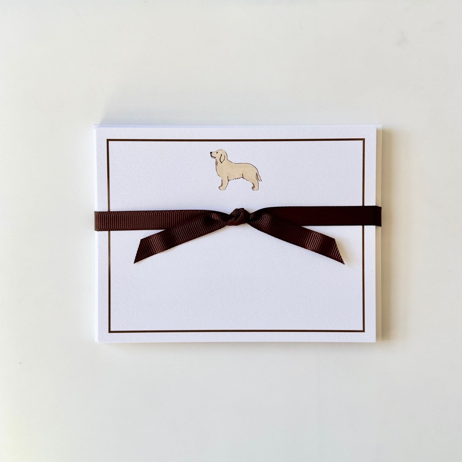 Golden Retriever Stationery - Personalized