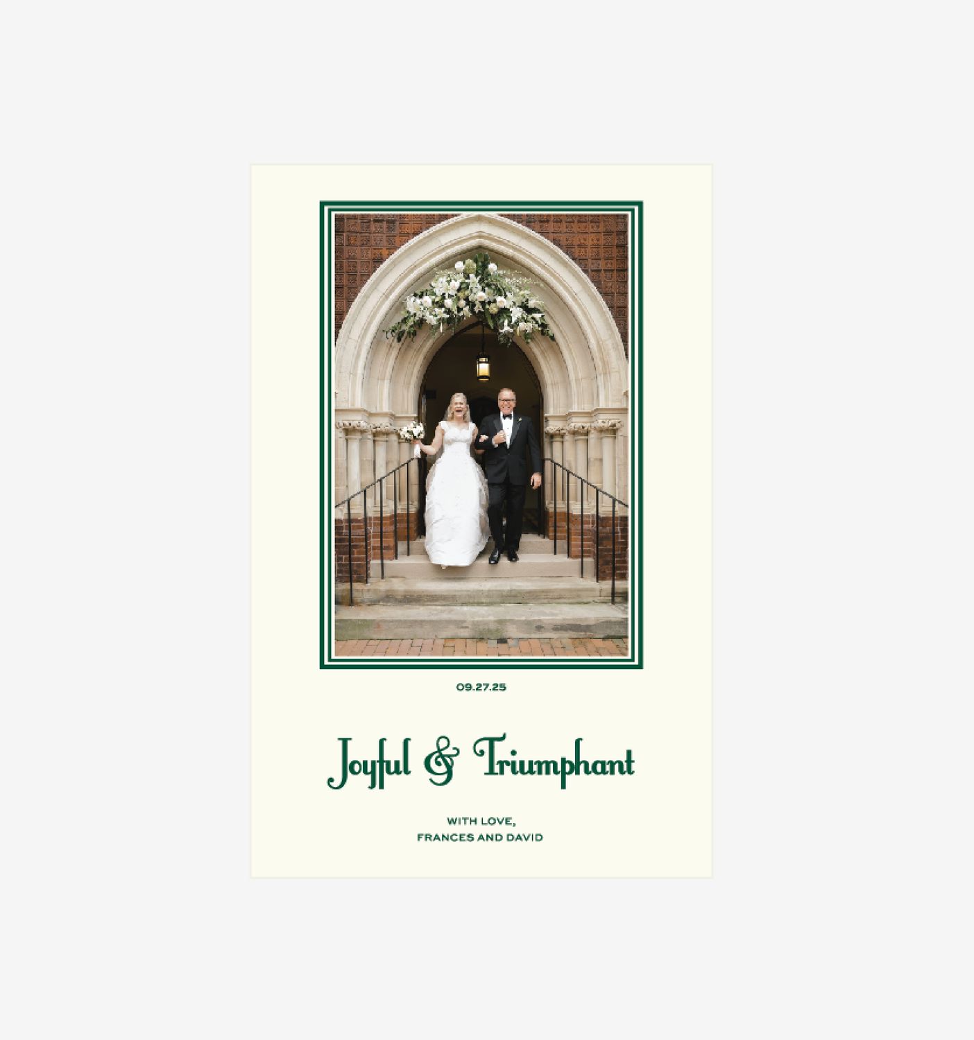 Joyful &amp; Triumphant