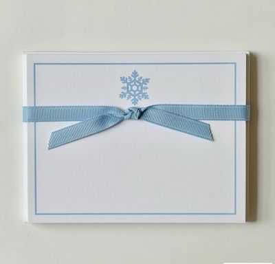 Snowflake Stationery