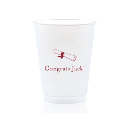 Custom Shatterproof Cups - Diploma