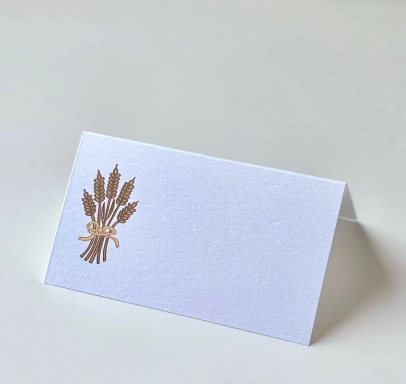 Wheat Place Card