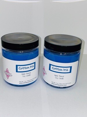 Cotton Iris Soy Candle