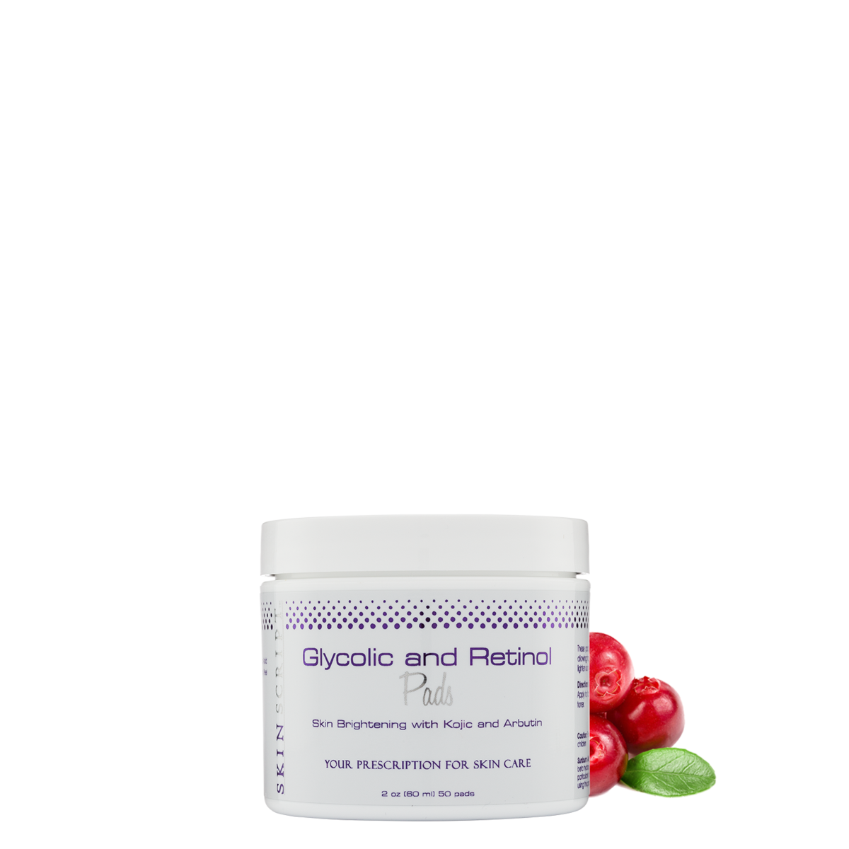 Glycolic and Retinol Pads 2 oz.