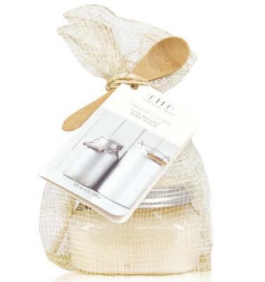 Sweet Cream Fine Sea Salt Body Scrub