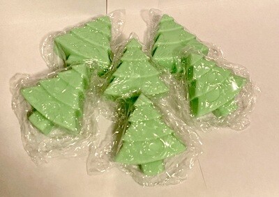 Frosted Juniper Christmas Tree Soap
