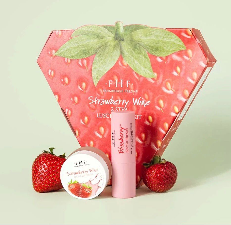 Strawberry Wine 2-Step Luscious Lip Kit