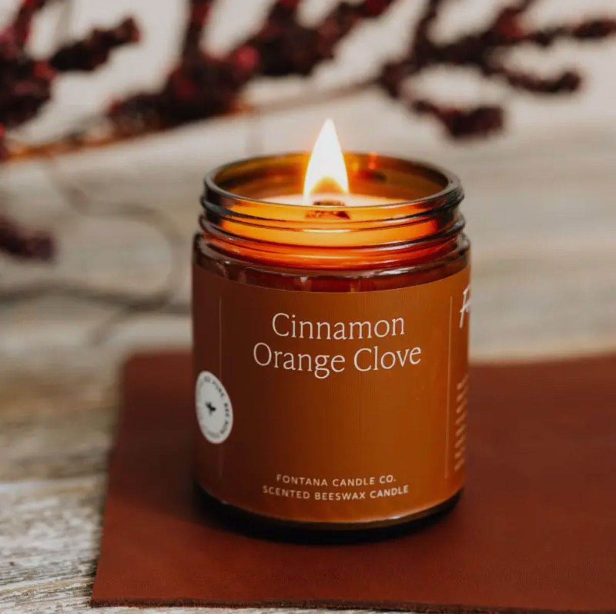 Cinnamon Orange Clove Jar Candle