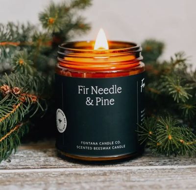 Fir Needle &amp; Pine Essential Oil Candles