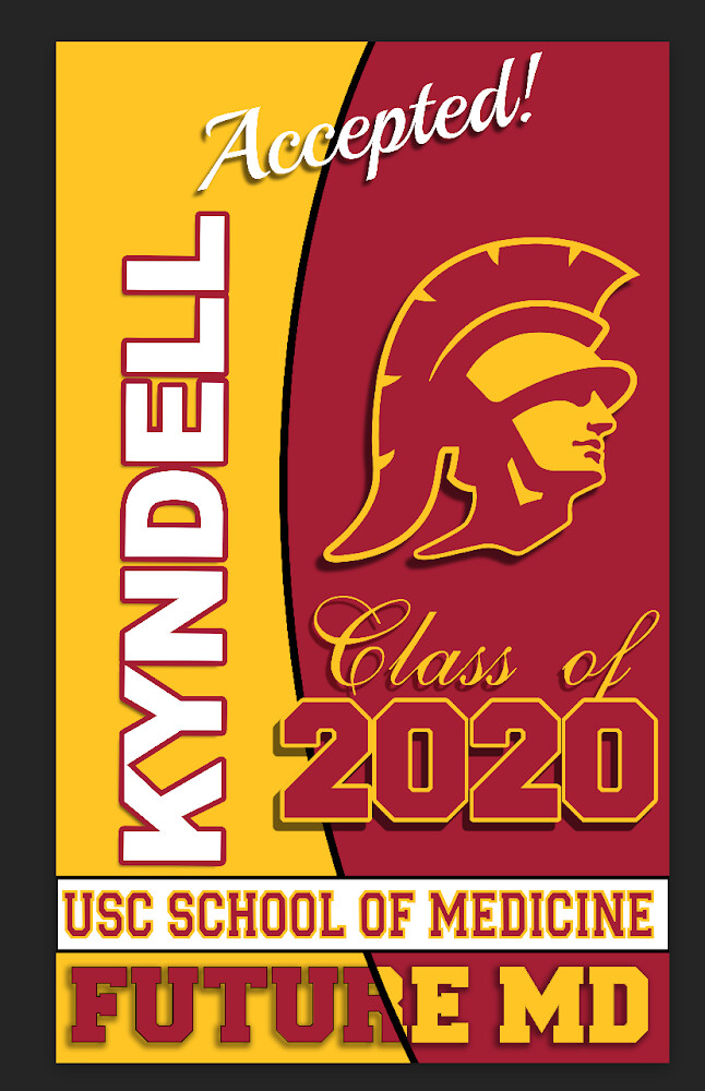 Banner- College Accepted 30 x 50