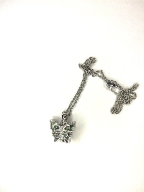 butterfly necklace keepsake urn