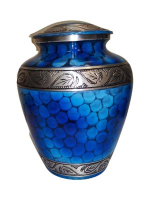 Metal Urn Large Size H23cm x W17.5cm stock 1 left