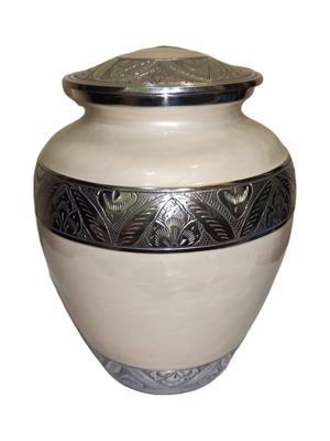 Metal Urn Large Size H23cm x W17.5cm stock 2 left