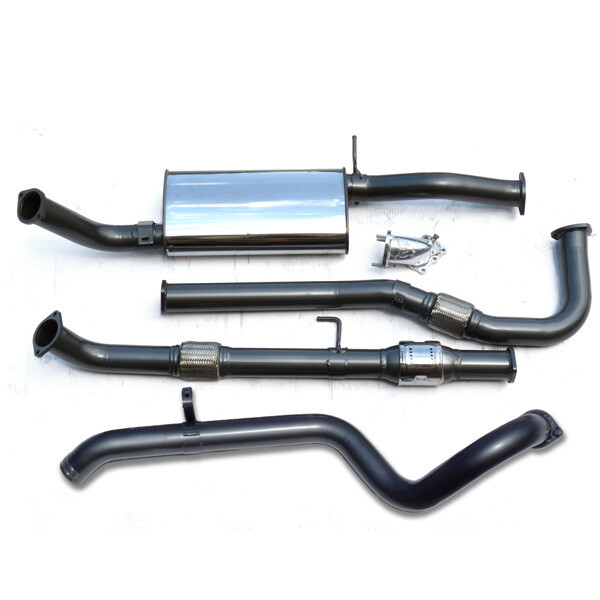 Nissan Patrol GU 4.2Ltr TD42 TD Wagon Legendex Exhaust
3&quot; Turbo Back H/D 409 Stainless, 10Yr Offroad Warranty