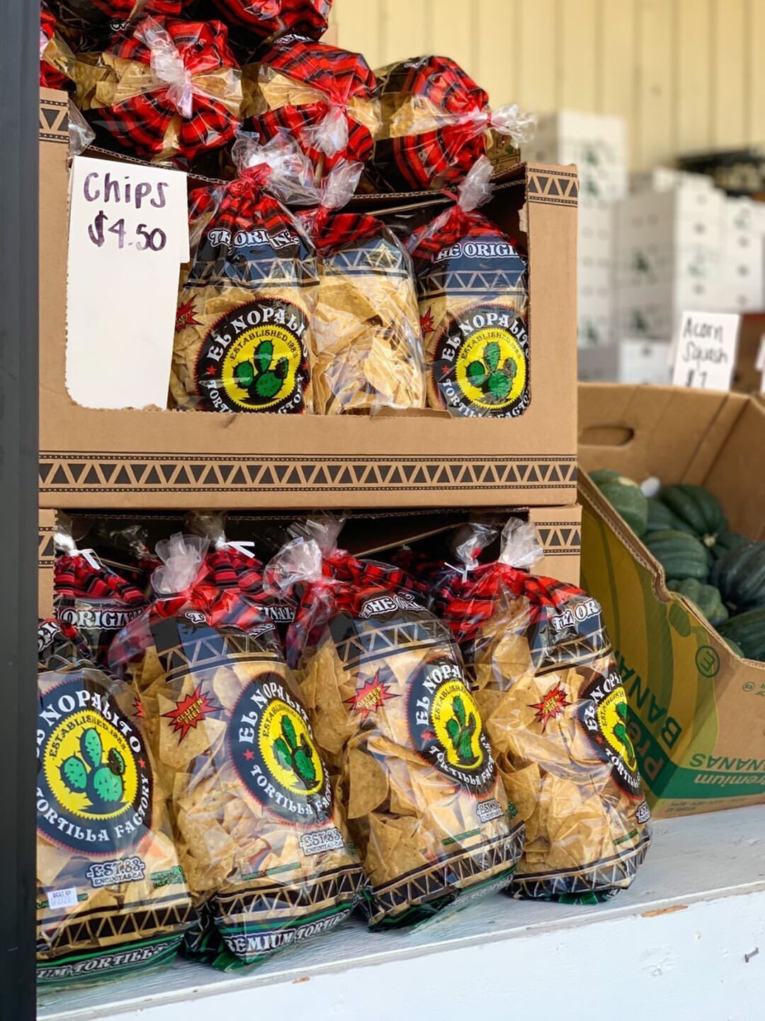 El Nopalito Chips 20 oz Bag