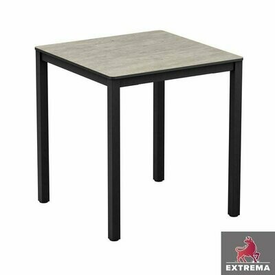 Extrema Cement Textured Top Dining Table