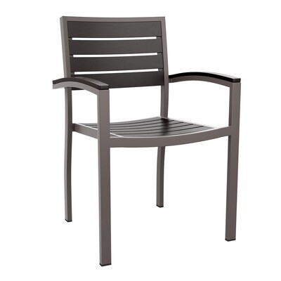 Likewood Arm Chair - Black - Frame Grey