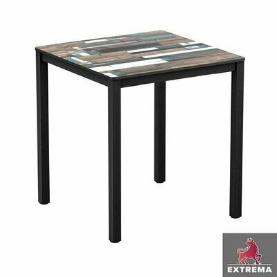 Extrema Driftwood Top Dining Table