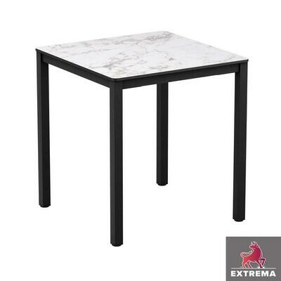 Extrema White Marble Top Dining Table
