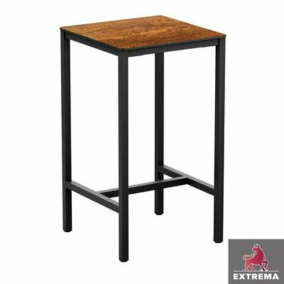 Extrema Copper Textured Top Poseur Table