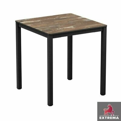Extrema New Planked Vintage Wood Top Dining Table