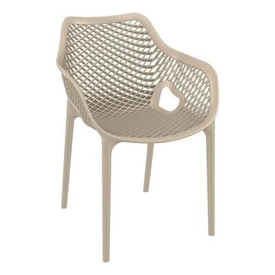 Air XL Armchair, Choose Colour: Taupe